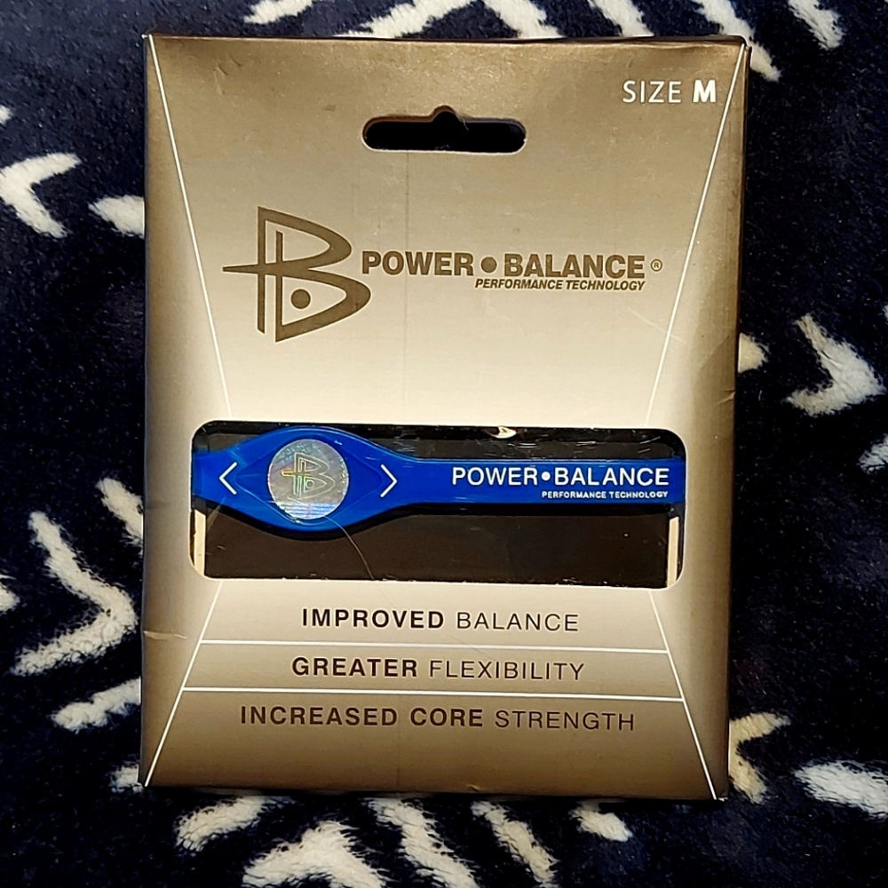 The Original Performance Power Balance Wristband Size M New